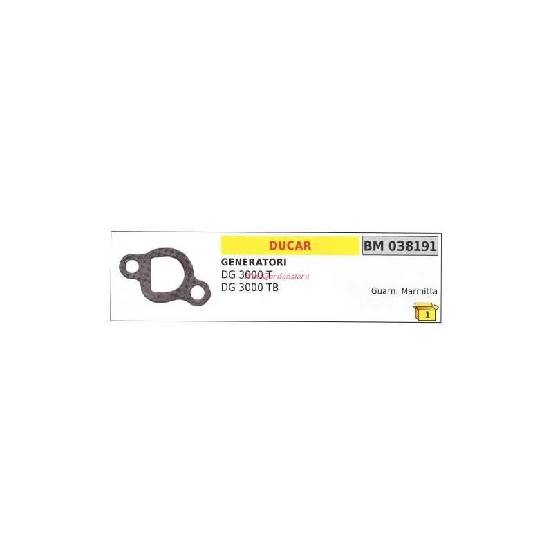Junta silenciador generador DUCAR DG 3000T 3000TB 038191
