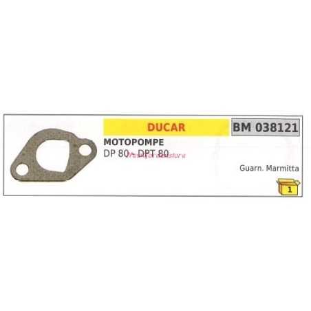 Gasket muffler DUCAR motor pump DP 80 DPT 80 038121 | NewgardenParts.com