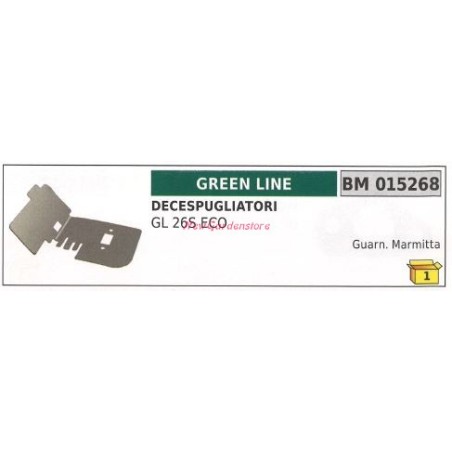 Guarnizione marmitta GREENLINE decespugliatore GL 26S ECO 015268 | NewgardenParts.com