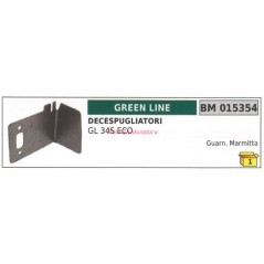 Junta escape GREENLINE desbrozadora GL 34S ECO 015354 | NewgardenParts.com