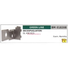 Junta escape GREENLINE desbrozadora GL 430 ECO 018208 | NewgardenParts.com