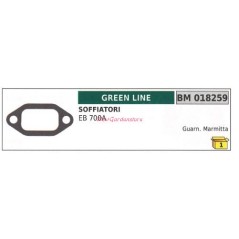 Gasket muffler GREENLINE blower EB 700A 018259 | NewgardenParts.com