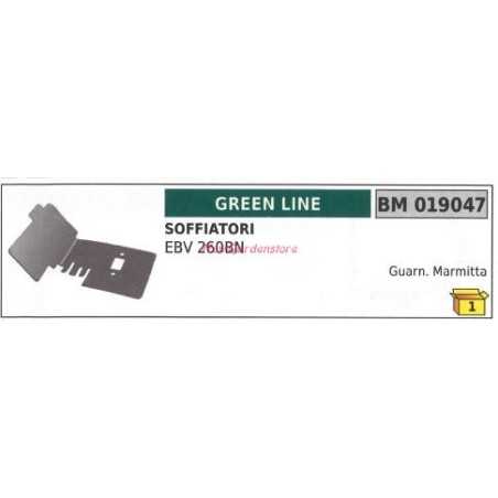 Gasket muffler GREENLINE blower EBV 260BN 019047 | NewgardenParts.com
