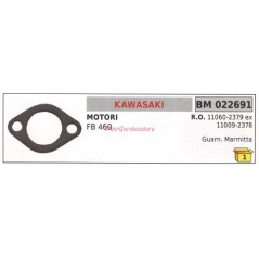 Exhaust gasket KAWASAKI lawn mower mower FB 460 022691