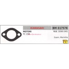 Auspuffdichtung KAWASAKI Rasenmäher Mäher FC 150 017578