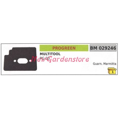 Guarnizione marmitta PROGREEN multitool PG 33 029246 | NewgardenParts.com