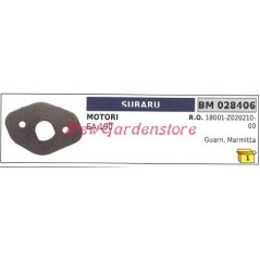 Gasket muffler SUBARU lawn mower mower EA190 028406 | NewgardenParts.com