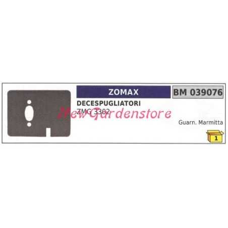 Junta silenciador desbrozadora ZOMAX ZMG 3302 039076 | NewgardenParts.com