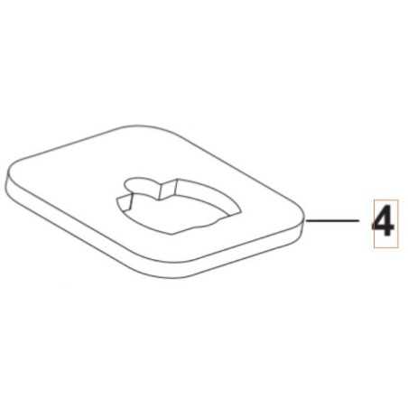 SPEICHERDICHTUNG 546091701 ORIGINAL HUSQVARNA | NewgardenParts.com