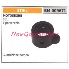 Junta Bomba de aceite motor motosierra STIHL 051 tipo antiguo 009671