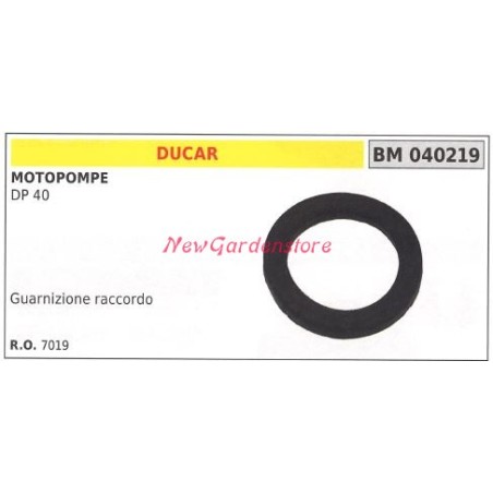 Guarnizione raccordo DUCAR motopompa DP 40 040219 | NewgardenParts.com