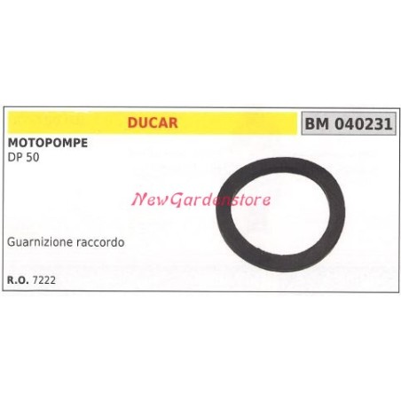 Guarnizione raccordo DUCAR motopompa DP 50 040231 | NewgardenParts.com