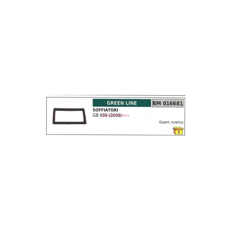 Guarnizione scarico GREENLINE soffiatore GB 650 2009 016681