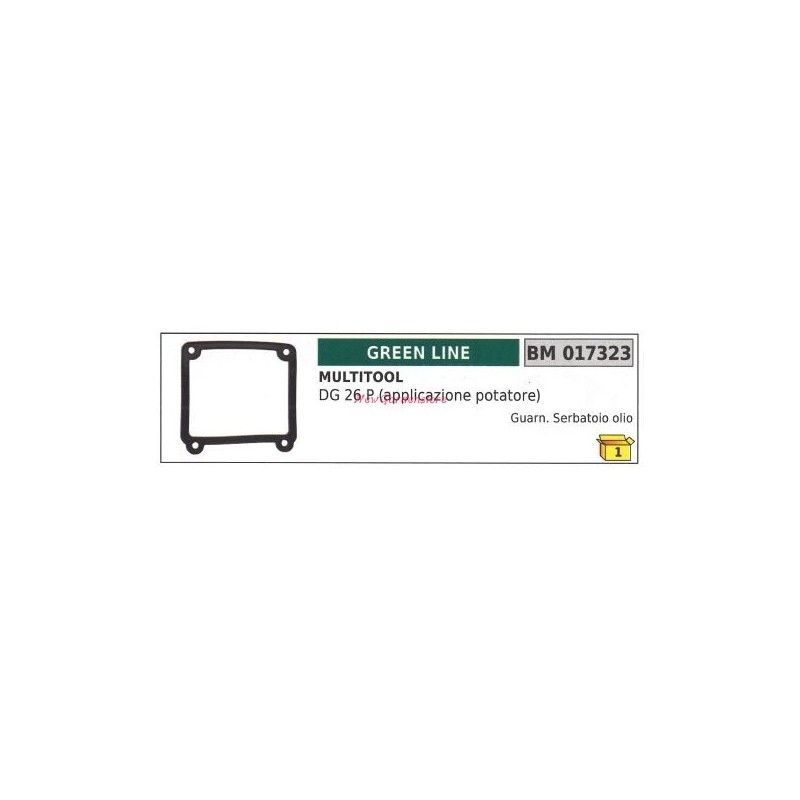 Guarnizione serbatoio olio GREENLINE multitool DG 26P 017323