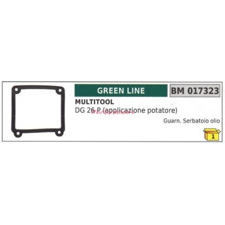 Guarnizione serbatoio olio GREENLINE multitool DG 26P 017323 | NewgardenParts.com