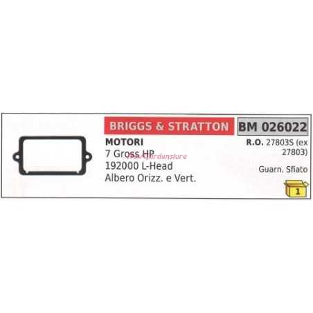 Dichtung B&S Rasenmäherentlüftung 7 GROSS 026022 | NewgardenParts.com