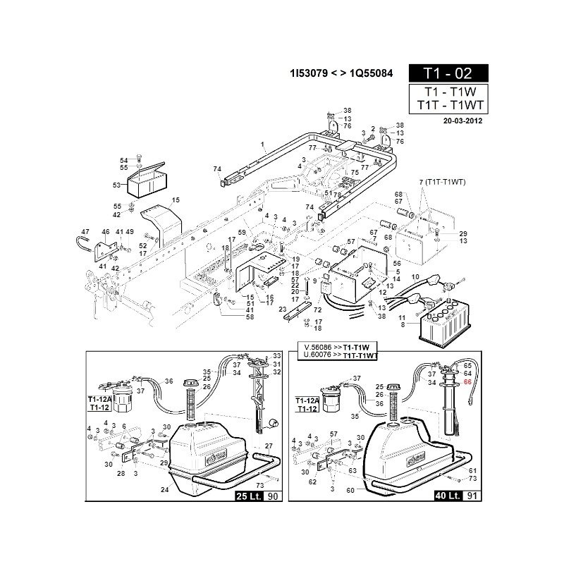 Guarnizione strumento livello carburante ORIGINALE GIANNI FERRARI 00.07.01.0170