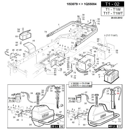 Guarnizione strumento livello carburante ORIGINALE GIANNI FERRARI 00.07.01.0170 | NewgardenParts.com