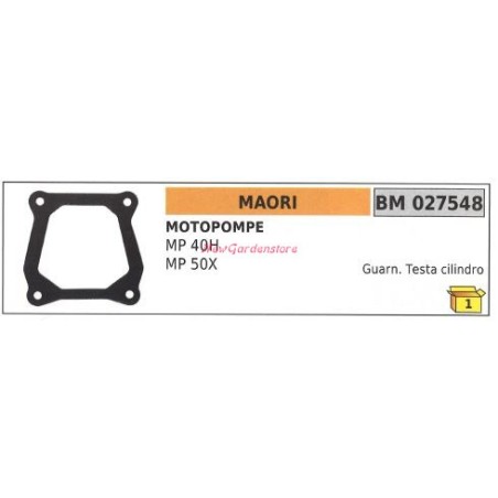 Guarnizione testa cilindro MAORI motopompa MP 40H 50X 027548 | NewgardenParts.com