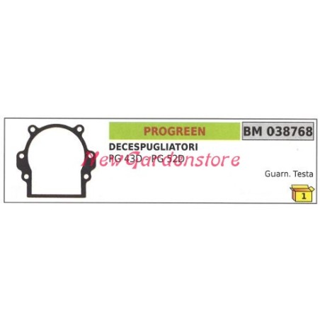 Guarnizione testa PROGREEN decespugliatore PG 43D 52D 038768