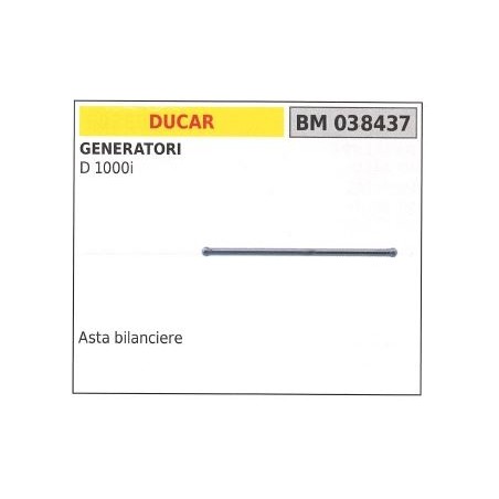 Asta bilanciere DUCAR motore 4 tempi per generatore di corrente elettrica 038437 | NewgardenParts.com