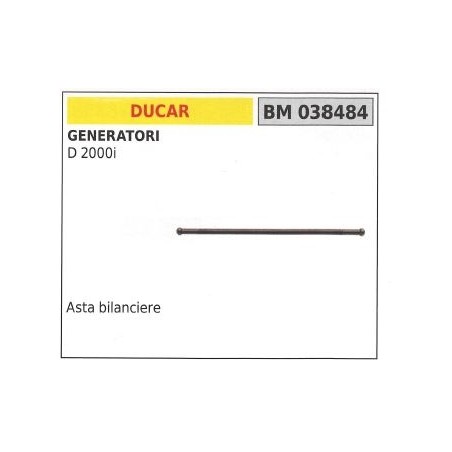 Asta bilanciere DUCAR motore4 tempi per generatore di corrente elettrica 038484 | NewgardenParts.com