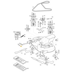 Asta bilanciere piatto ORIGINALE STIGA trattorino tagliaerba 1330m 382000565/1 | NewgardenParts.com