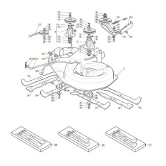 Asta bilanciere piatto trattorino modelli 1435H ORIGINALE STIGA 382000533/0 | NewgardenParts.com