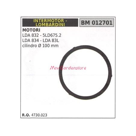 Guarnizione testata INTERMOTOR motocoltivatore LDA 832 834 012701 | NewgardenParts.com