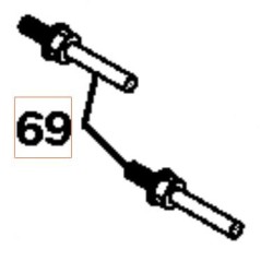 GUIDA CINGHIA 532164173 ORIGINALE HUSQVARNA | NewgardenParts.com