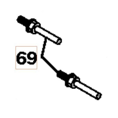 GUIDA CINGHIA 532164173 ORIGINALE HUSQVARNA | NewgardenParts.com