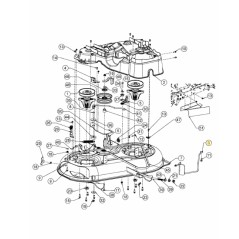 Guida cinghia ORIGINALE MTD trattorino tagliaerba LT 92S EXT 647-05760637 | NewgardenParts.com