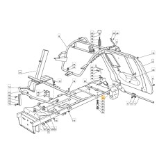 Guida cinghia trattorino modelli 1228M 1228H ORIGINALE STIGA 184250053/0 | NewgardenParts.com