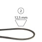 Belt for HUSQVARNA two-blade lawn tractor 520393 197253