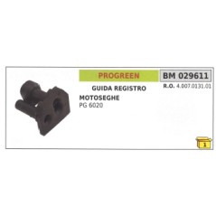 Guida registro carburatore PROGREEN - ZOMAX PG 6020 motosega 4.007.0131.01 | NewgardenParts.com