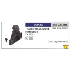 Guida regolazione viti carburatore ZOMAX ZM4610 ZM5010 motosega 4.018.0021.05 | NewgardenParts.com