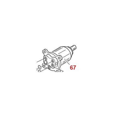 Hydrodrive Danfoss T1-2-4 ORIGINAL GIANNI FERRARI 00.41.00.0720 | NewgardenParts.com
