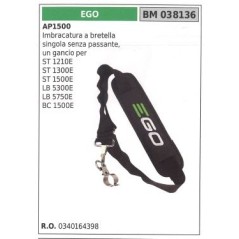 Imbracatura a bretella singola EGO senza passante un gancio per ST 1210E ST1300E | NewgardenParts.com