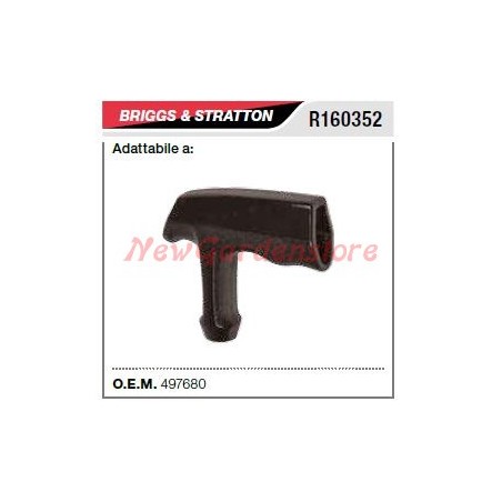 Impugnatura avviamento B&S per rasaerba tosaerba tagliaerba R160352 | NewgardenParts.com