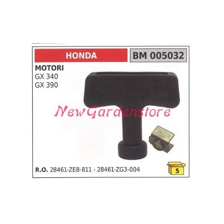 Impugnatura avviamento HONDA motocoltivatore GX 340 390 005032 | NewgardenParts.com