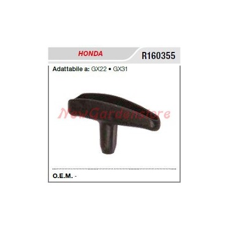 Impugnatura avviamento HONDA per rasaerba tosaerba tagliaerba GX22 31 R160355 | NewgardenParts.com