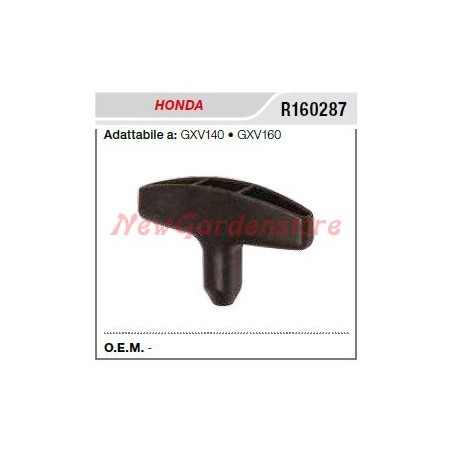 Impugnatura avviamento HONDA per rasaerba tosaerba tagliaerba GXV140 160 R160287 | NewgardenParts.com