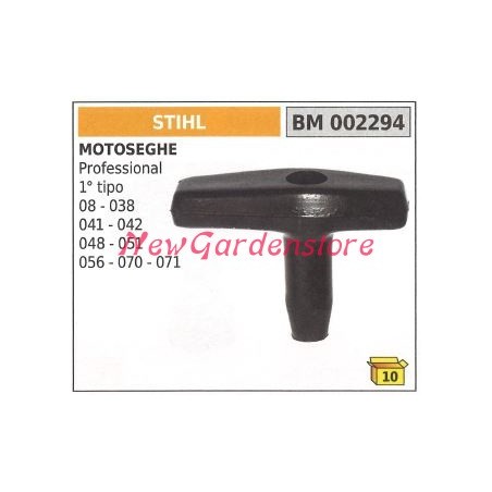 Impugnatura avviamento STIHL motore motosega 08 038 041 042 048 051 056 002294 | NewgardenParts.com