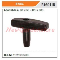 STIHL chain saw starter handle 8 041 070 038 R160118 | NewgardenParts.com