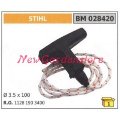 Impugnatura avviamento STIHL tagliaerba tosaerba rasaerba Ø 3.5 x 100cm 028420 | NewgardenParts.com