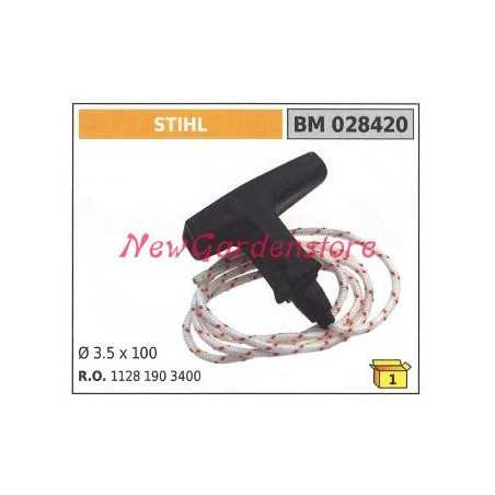 STIHL Startergriff Rasenmäher Ø 3,5 x 100cm 028420 | NewgardenParts.com