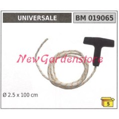 Startergriff UNIVERSAL Rasenmäher Ø 2,5x100cm 019065 | NewgardenParts.com