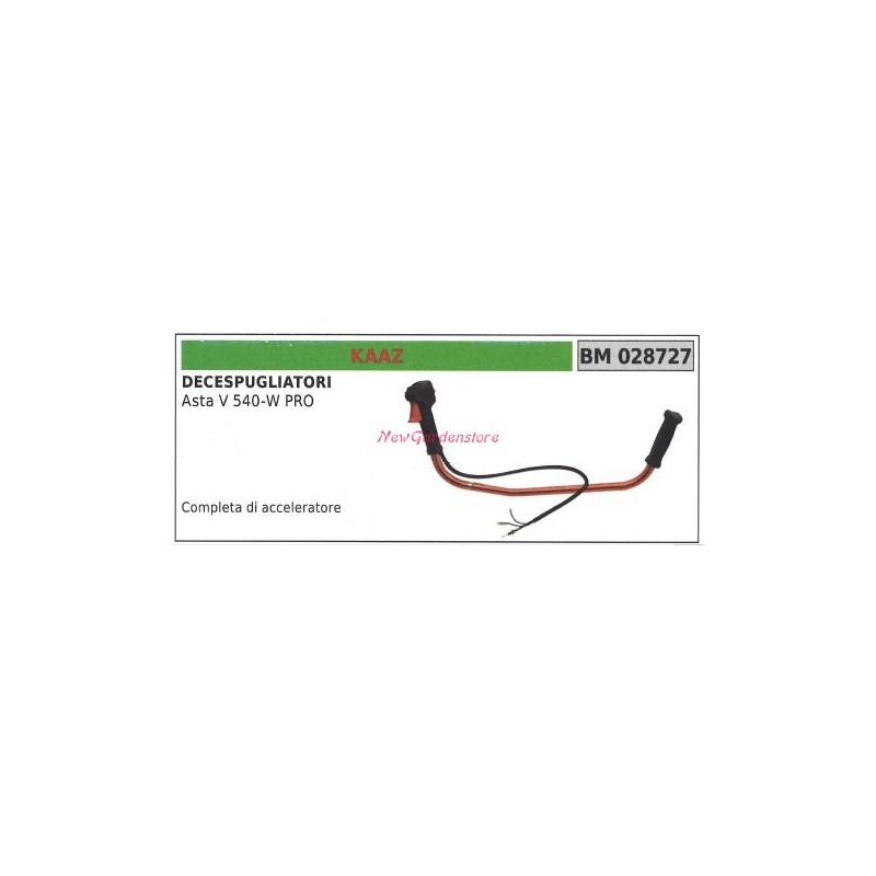 Impugnatura con acceleratore KAAZ decespugliatore 028727