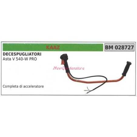 KAAZ handle with throttle KAAZ brushcutter 028727 | NewgardenParts.com
