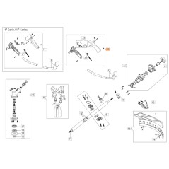 Impugnatura decespugliatore modelli BCH400T ORIGINALE EMAK BF000059R | NewgardenParts.com